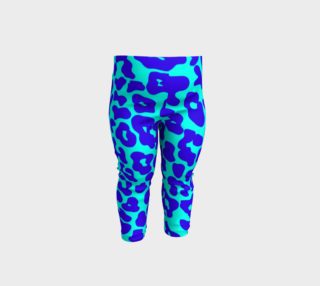 Baby Leopard Pants Teal-Blue preview