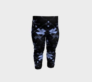 Futuristic Geometric Print Baby Leggings preview