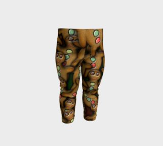 Ginger Bread Man Cookies Baby Leggings preview