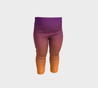 Sunset Glory Baby Leggings preview