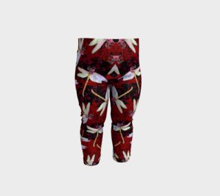 Baby Dragonfly Leggings Red preview