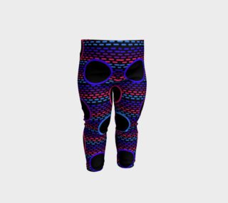 Funky Black Holes Baby Leggings preview
