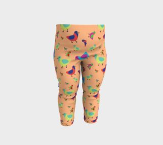 Baby leggings with birds preview