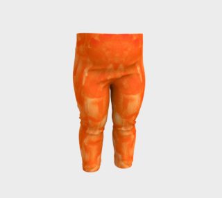 Orange Explosion Baby Leggings preview