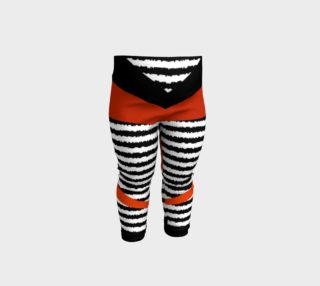red stripe baby leggings preview