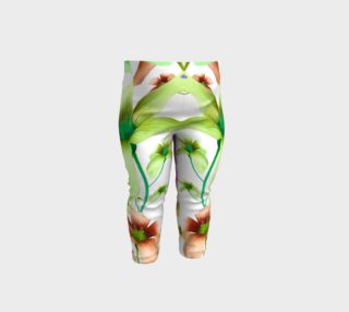 Multicolored Floral Print Baby Leggings preview
