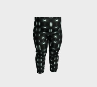 Futuristic Dark Pattern Baby Leggings preview