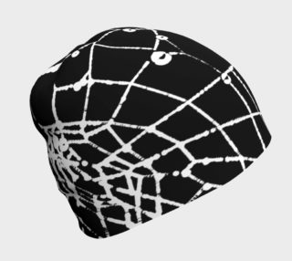 Aperçu de Spider Web Graphic Silhouette Beanie