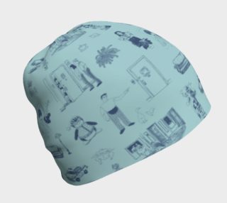 Aperçu de Friends Toque/Beanie - blue
