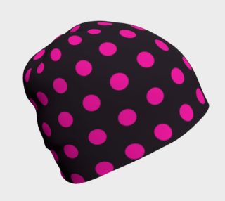 Black And Hot Pink Polka Dots preview
