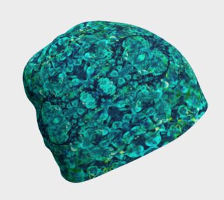 Perfect Turquoise Mosaic Beanie preview
