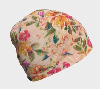  Golden Flitch (Digital Vintage Retro / Glitched Pastel Flowers - Floral design pattern) preview