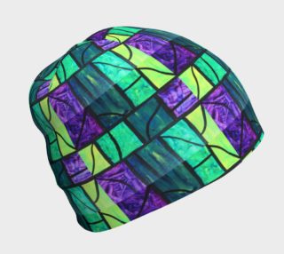 Cross Stained Glass Beanie preview