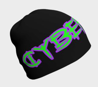 Cyber Bitch Goth Slouch Beanie preview