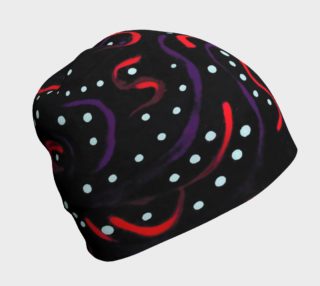 Gothic Mehndi Abstract Print Beanie preview