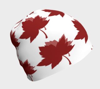 Red Maple Leaves Beanie preview
