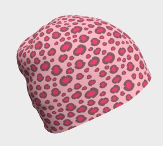 Hot PInk Leopard Love Beanie preview