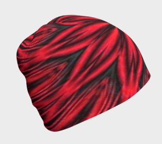 Red Tiger Stripes Beanie preview