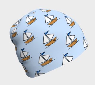 Sailing Ships on the Sea Beanie preview