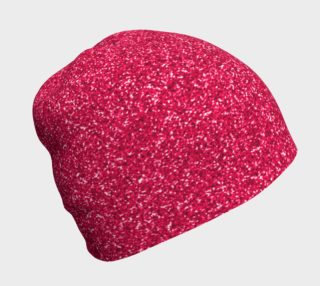 Red Glitter Beanie preview