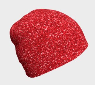 Really Red Glitter Beanie preview