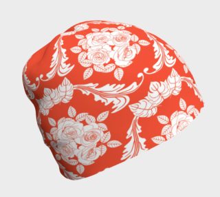 Red Damask Beanie preview