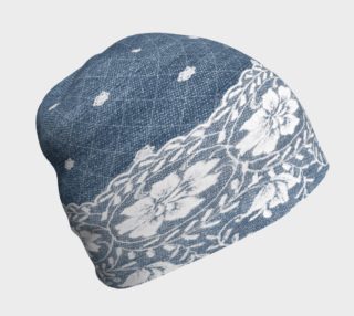 Denim and Lace Beanie preview