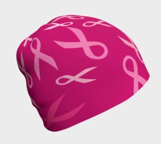 Hot Pink for Breast Cancer Awareness Beanie preview