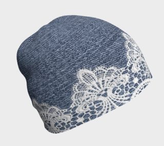 Lace and Denim  Beanie preview