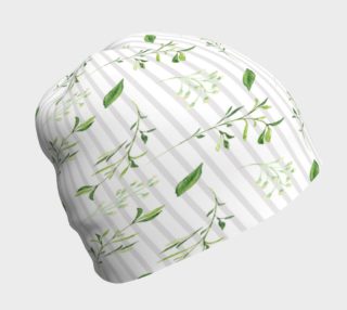 Summertime Greenery Beanie Hat preview
