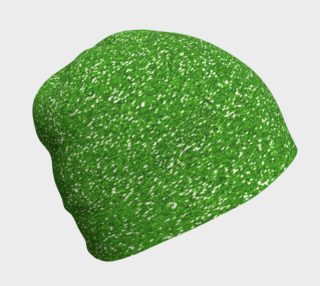 Green Glitter Beanie Hat preview