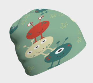 Funny Monsters Beanie Hat preview