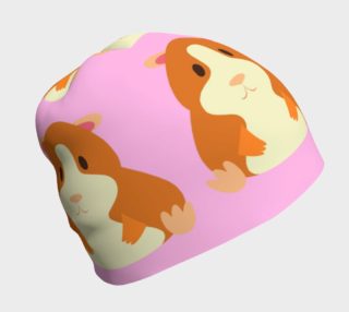 Pink Muffin the Guinea Pig Beanie preview