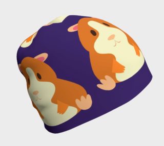 Purple Muffin the Guinea Pig Beanie preview