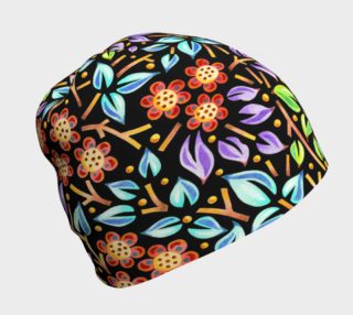 Filigree Floral Beanie preview