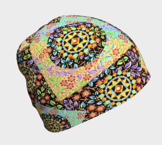 Filigree Floral Patchwork Beanie preview