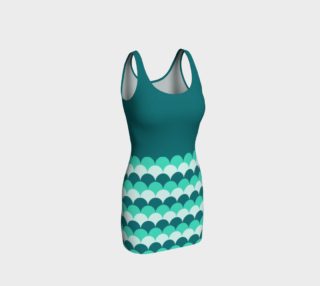 Mermaid Scales Bodycon Dress preview