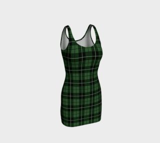 Tartan Plaid Green Body Con Dress by VCD © preview