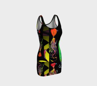 The New a-Lure-ing You 3-d Optical-Print Bodycon preview