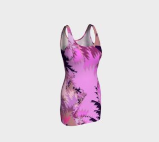 Pink Tropical Jungle Bodycon Dress preview