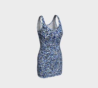 Composition Blue Mini Dress preview