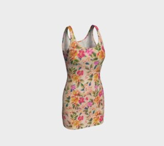  Golden Flitch (Digital Vintage Retro / Glitched Pastel Flowers - Floral design pattern) preview