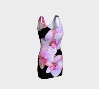 Nighttime Orchids Bodycon Dress II preview