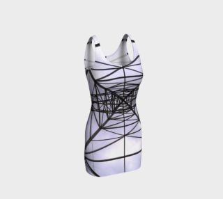 Power Line Tower Bodycon Dress preview