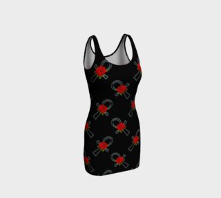 Red Rose Ankh Vampire Goth dress  preview
