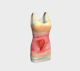 Aperçu de Radiating Heart Bodycon Dress