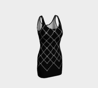 Cross Chained Gothic Bodycon Dress preview