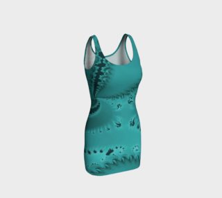 Teal Twilight Bodycon Dress preview