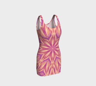 Pink Tiger Stripes Bodycon Dress preview