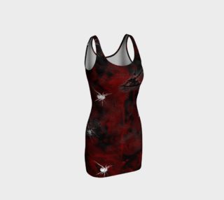 Blood Spiders Gothic Horror Bodycon Dress  preview